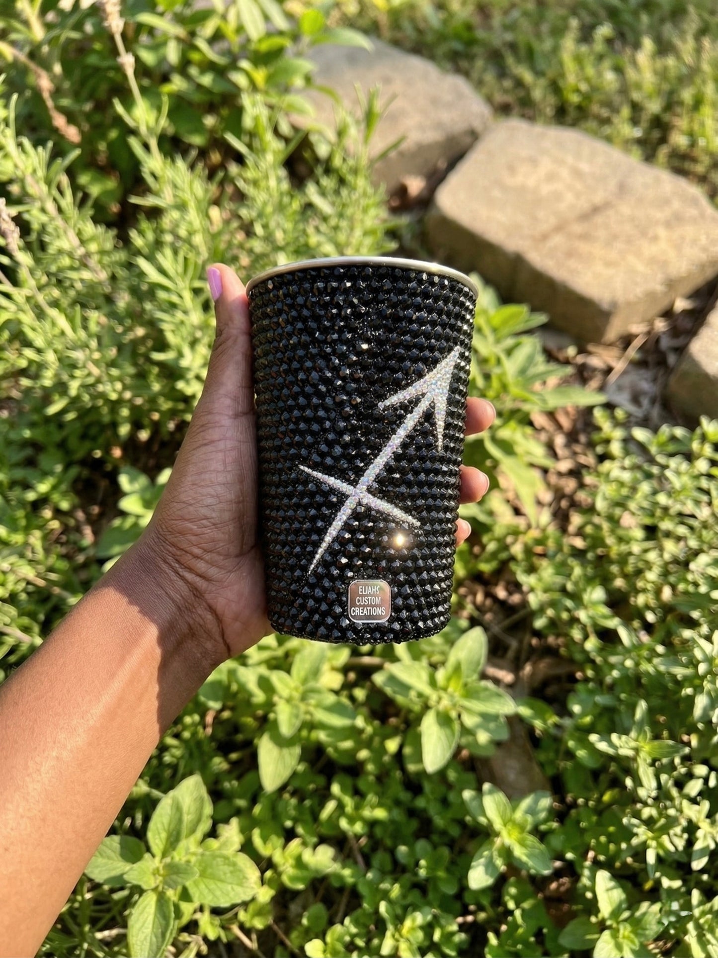 Rhinestone Bling Cup – Custom & Personalized