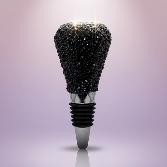 Black Stopper - Pink Purple Background